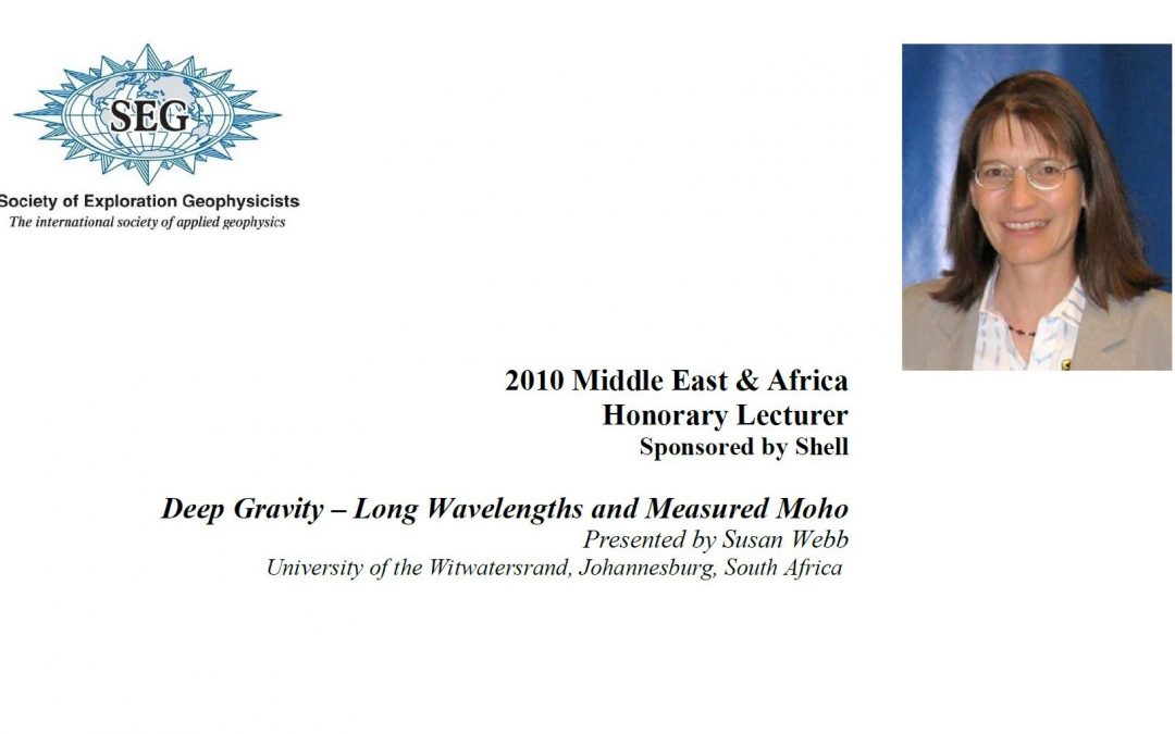 SEG 2010 Middle East & Africa Honorary Lecture – Deep Gravity – Long Wavelengths and Measured Moho