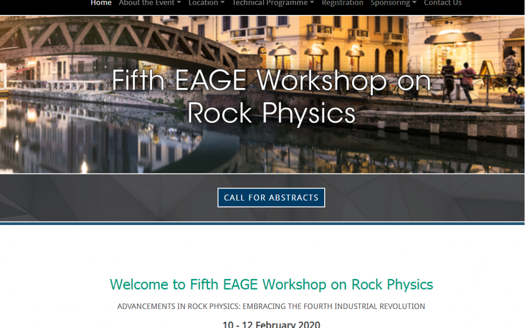 Call for abstracts: 5th EAGE Workshop on Rock Physics