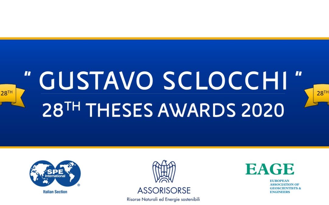28th “Gustavo Sclocchi” Theses Award Announcement