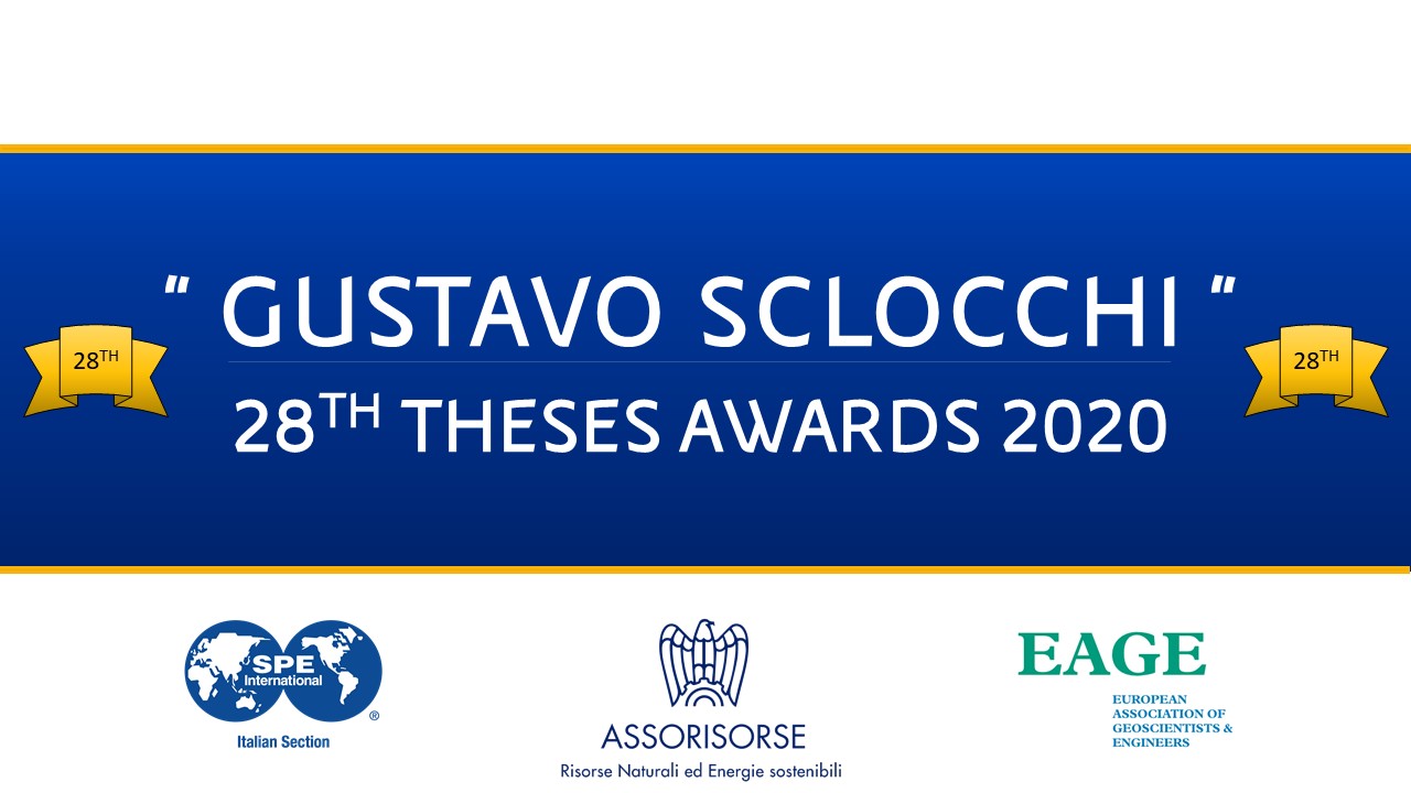 28th “Gustavo Sclocchi” Theses Award Announcement