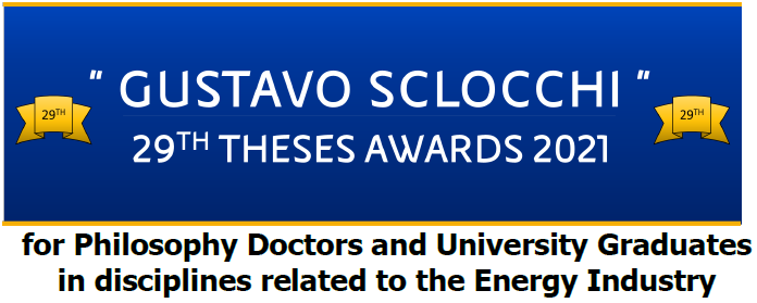 GUSTAVO SCLOCCHI 29TH THESES AWARD 2021